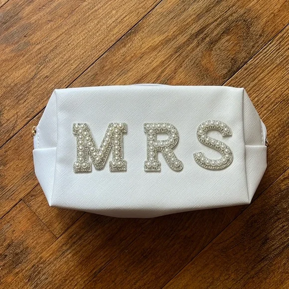 Amazon Bags Mrs Wedding Makeup Bag Poshmark